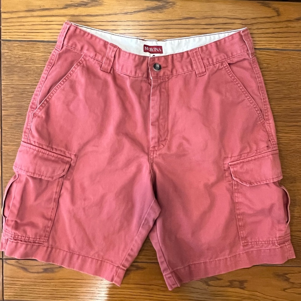 Men's Cotton Cargo Shorts LOT OF 3 PAIRS Various Brands Size 34 Waist - Picture 5 of 10